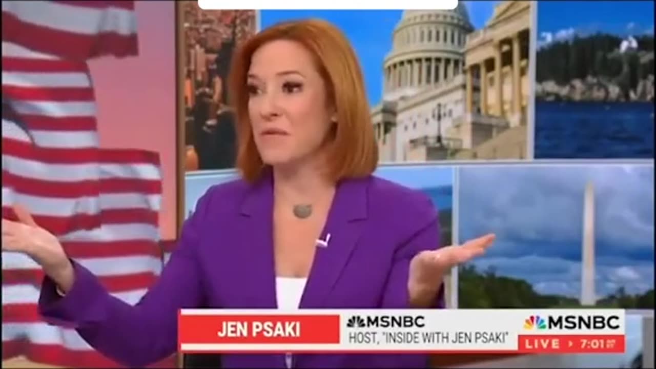 Jen Pesaki Badmouthing Trump!