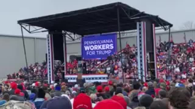 Trump rally (peaceful protest) Allentown PA