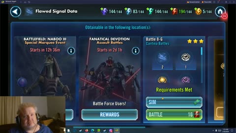 Star Wars Galaxy of Heroes Day 324