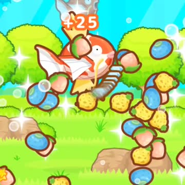 Calico White/Orange Pattern Magikarp