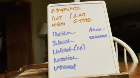 Title with "Prophetess" 3