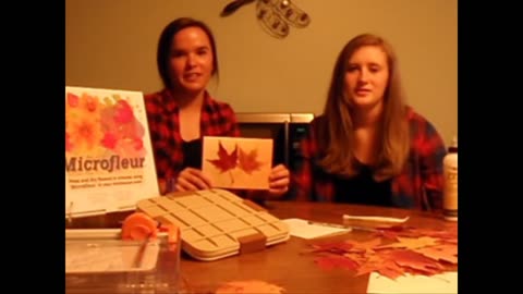 Pressed Flower Fall Cards