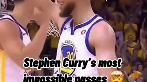 Stephen Curry’s impossible passes 🤯