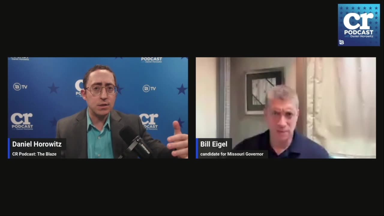CR Podcast Host Daniel Horowitz: with guest Bill Eigel