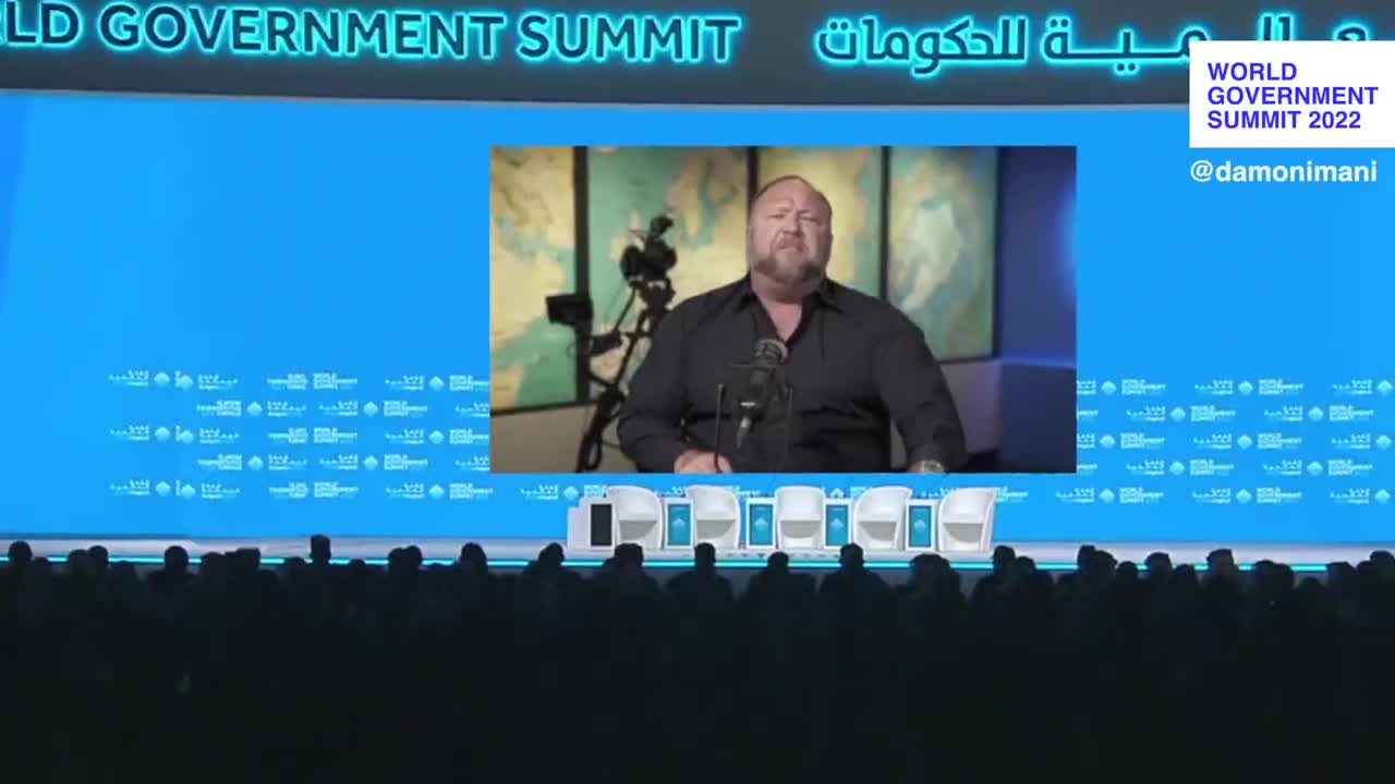 Alex Jones Hacks NWO Conference