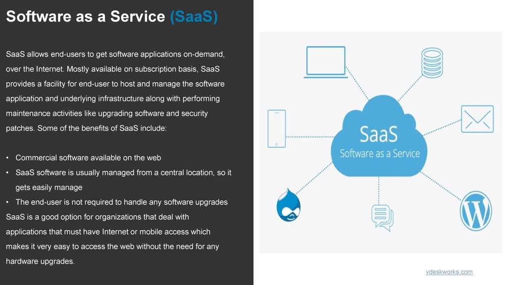 DaaS vs SaaS vs PaaS vs IaaS