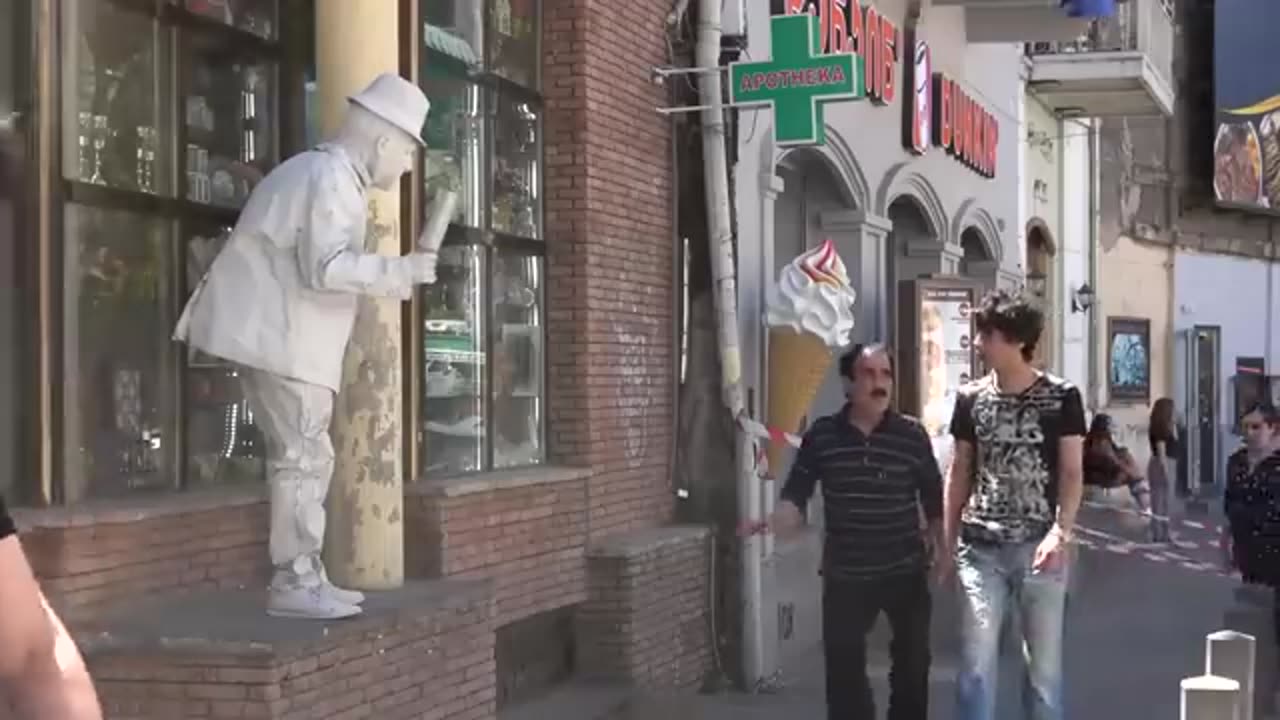 Scary Human Statue Prank | Best of Just For Laughs - AWESOME REACTIONS