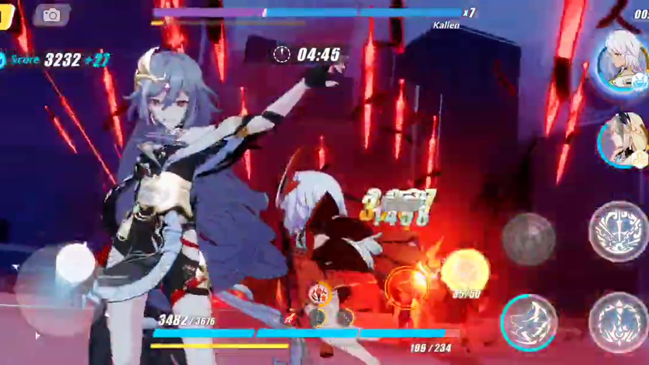 Honkai Impact 3rd - Memorial Arena Exalted Vs Kallen SS Difficulty Dec 21 2022.mp4