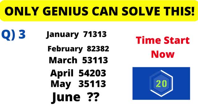 Only Genius Can Solve This!