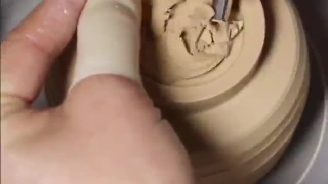 How to make a bowl with pottery(☆▽☆)