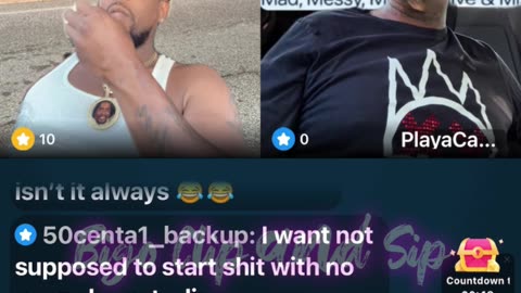 PlayaCane n others discuss rumors of Keyz paying for it on P 8/23/24 #bigoclipandsip