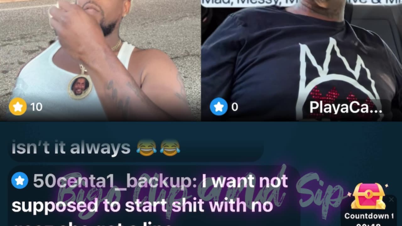 PlayaCane n others discuss rumors of Keyz paying for it on P 8/23/24 #bigoclipandsip