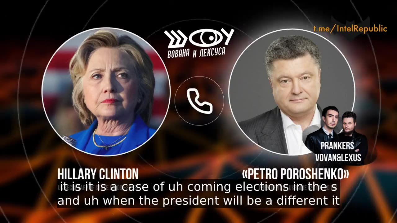😈 HILLARY GETS PRANKED: CONSPIRES WITH NAZI UKRAINE AGAINST TRUMP 💥