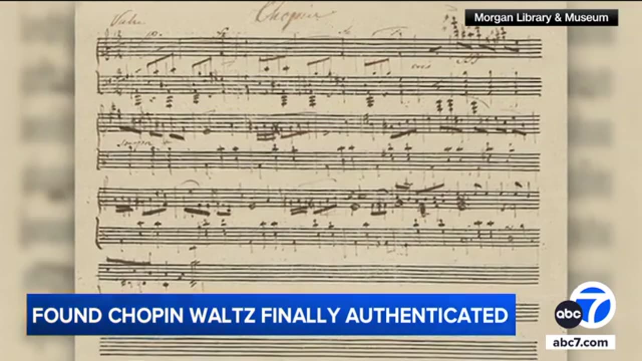 Lost Chopin waltz unearthed nearly 200 years after his death