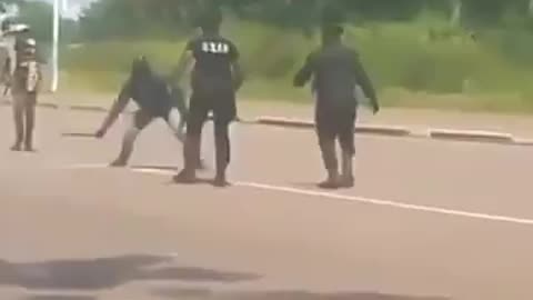 Machete Man Gets Wrecked