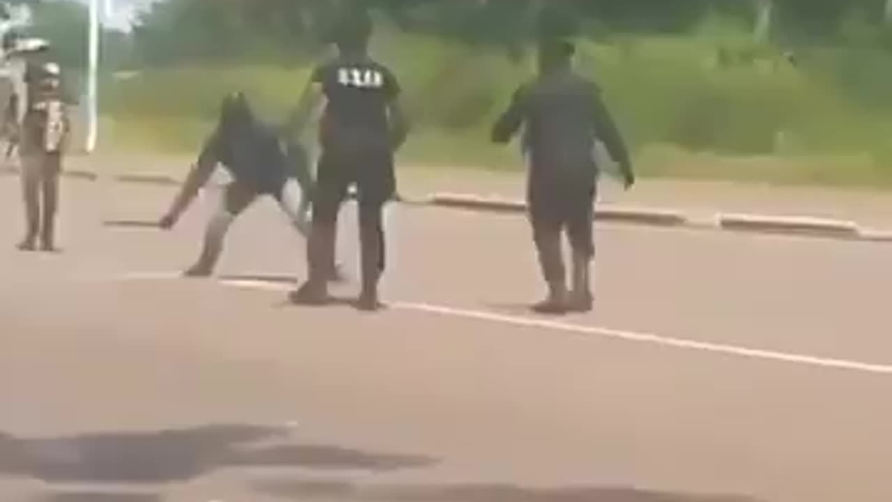 Machete Man Gets Wrecked