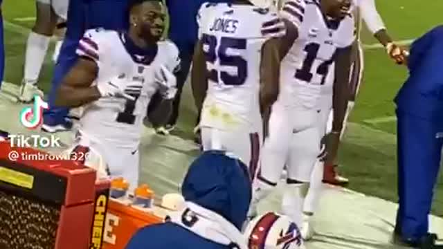 Buffalo Bills Dance to Let's Go Brandon