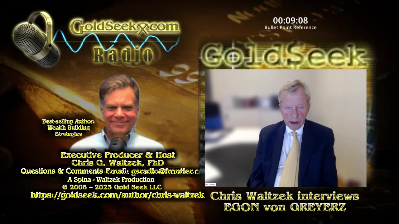 GoldSeek Radio Nugget -- Egon von Greyerz: Massive Re-Evaluation of Gold