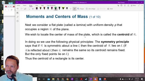 Calculus 2 - Section 8-3 - Intro to Centers of Mass