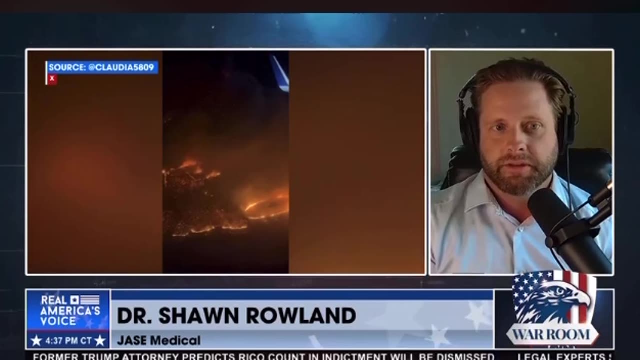 Dr Shawn Rowland helping Maui