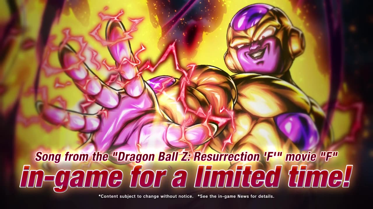 DRAGON BALL LEGENDS ULTRA Golden Frieza Trailer