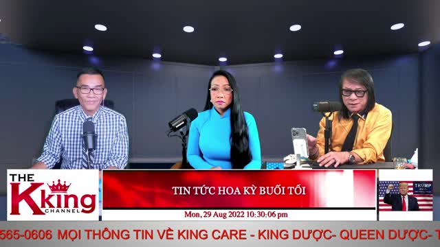TIN TỨC HOA KỲ BUỔI TỐI - 08/29/2022 - The KING Channel