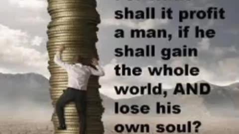 {Mark 8:36} What Profits A Man.....?