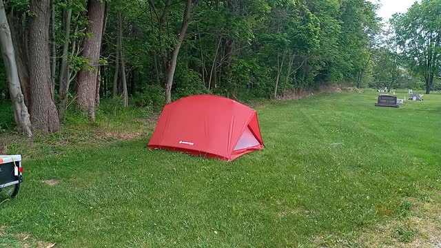 Churchyard camping