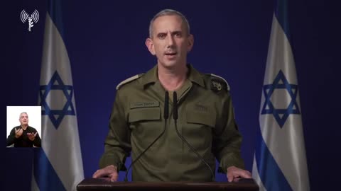 IDF: IDF Spokesperson, Rear Admiral Daniel Hagari: