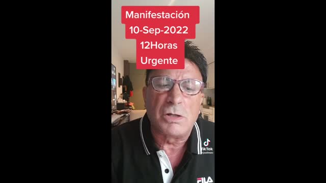 Convocamos a la manifestación del 10 de septiembre de 2022 contra el gobierno