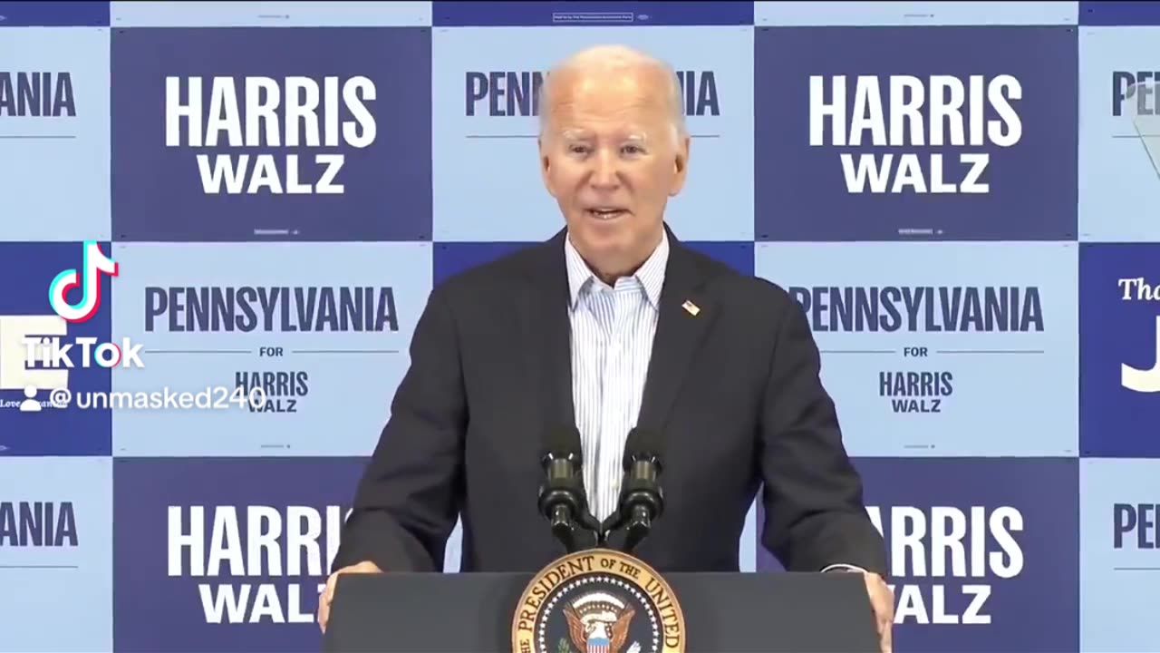 Joe Biden put his foot in his mouth again!