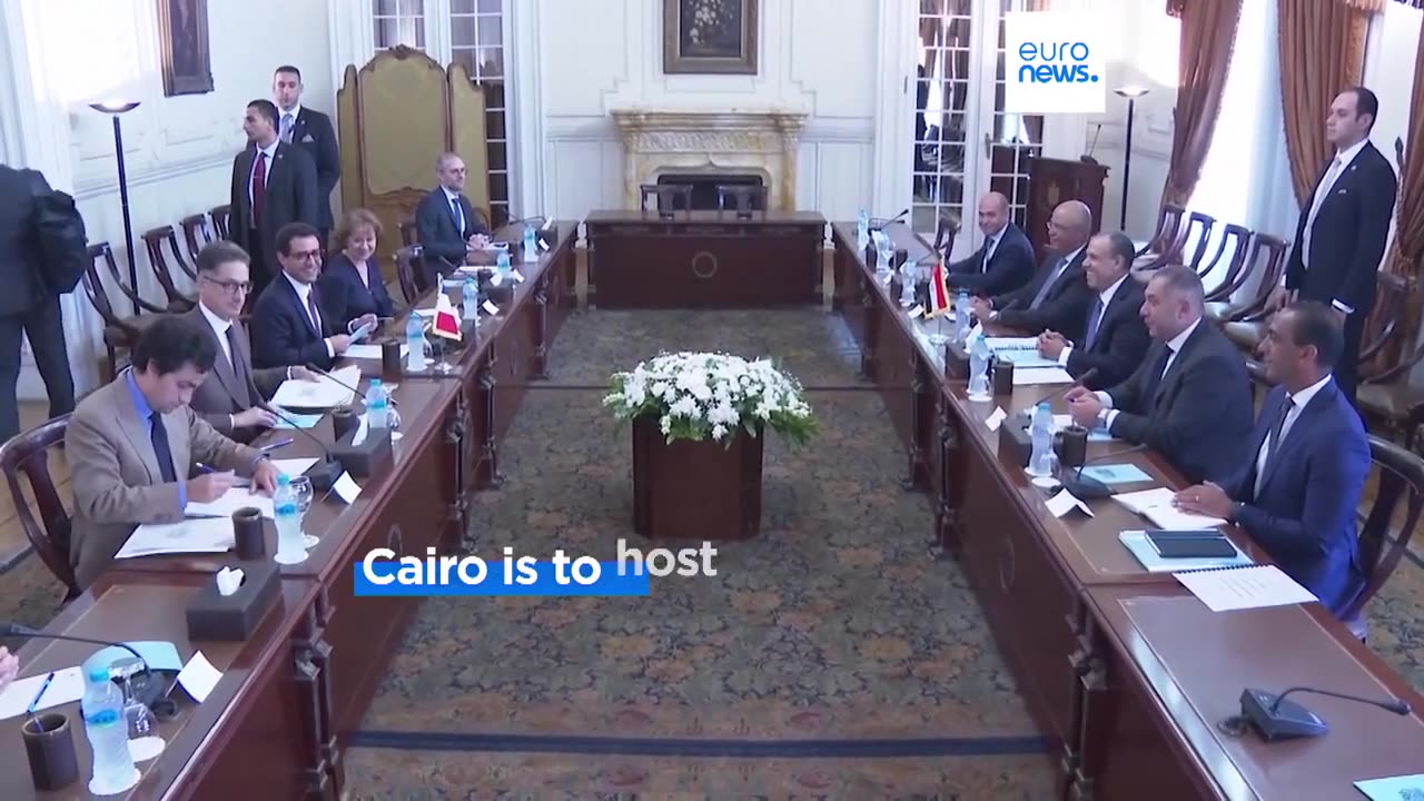 France tries to bring ceasefire deal one step closer during talks in Cairo