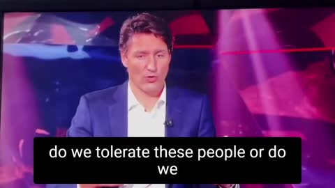 TRUDEAU - Saying that NON-VAXED people are against science, Racist, Misogyn