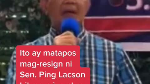 Inendorso niDavao Del Norterepresentative atPartido Repormapresident Pantaleon Alvarez....