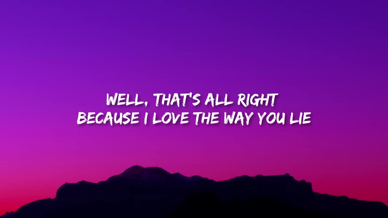 Eminem - Love The Way You Lie (Lyrics) ft. Rihanna