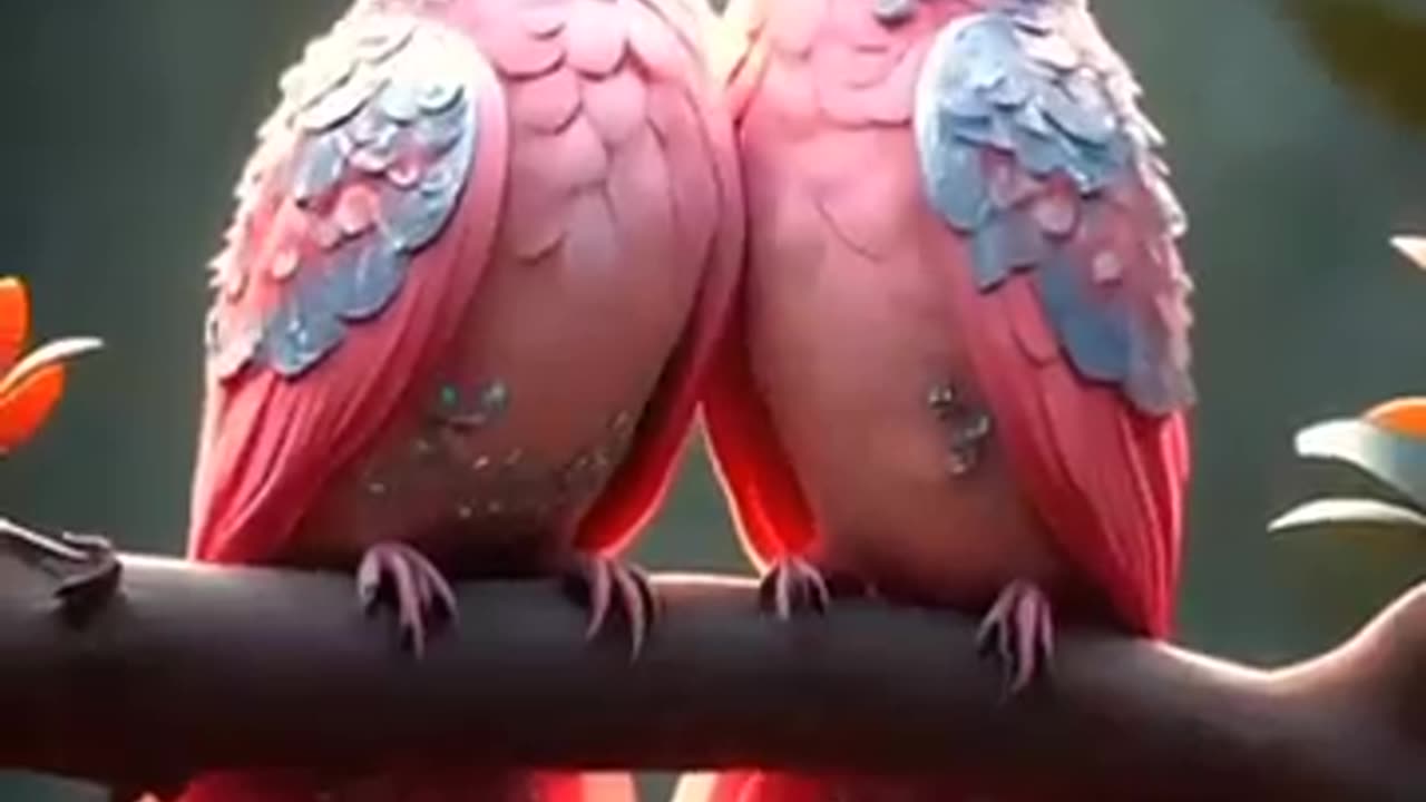 Beautiful birds love 💕💕 like & subscribe