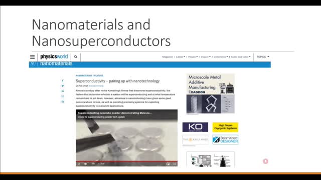 (5) Τα νανοσωματίδια στα 'εμβόλια' (13-11-21) / magnetic nanoparticles and nano-superconductors