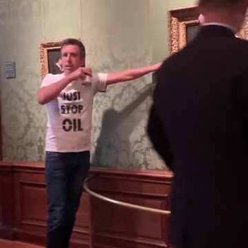 Climate Crazies DESTROY Another Priceless Piece Of Art