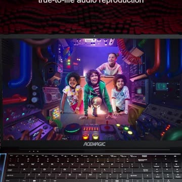 ACEMAGIC Gaming Laptop AMD Ryzen 7 5700U(8C/16T)