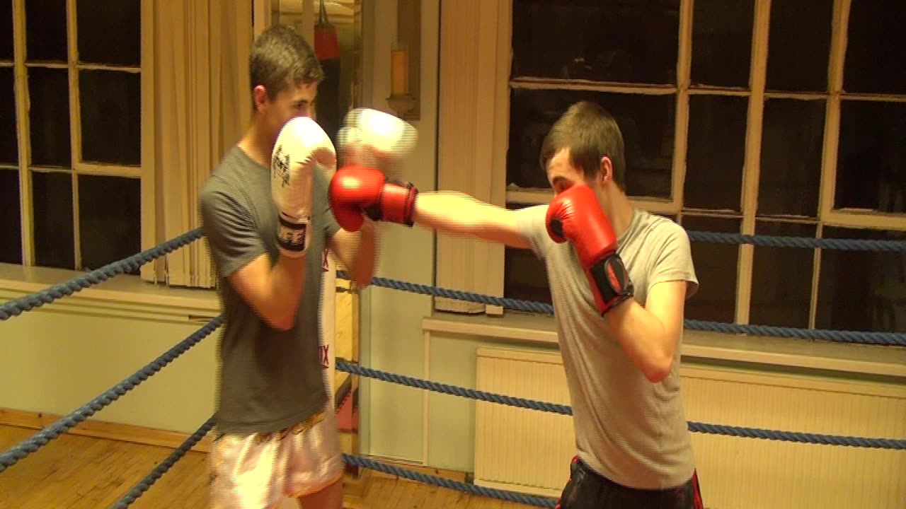 Boxing Training 2. training Bodylines Gym. 20th November 2012
