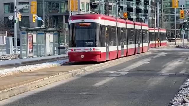 Toronto Street Cars on the move