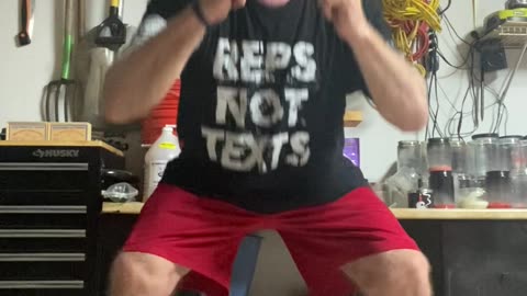 Bumping it UP with Twisting Knee-Up Squats!!