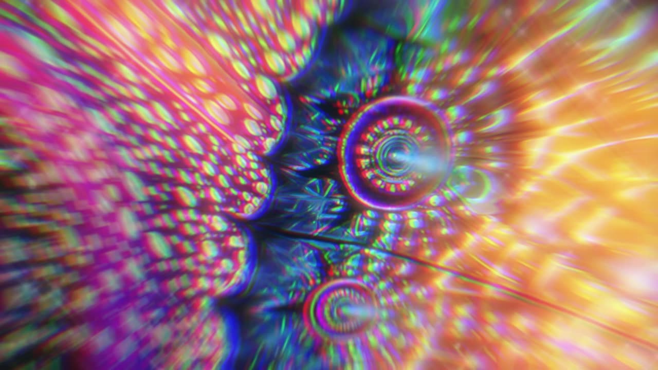 Nostalgic DMT POV 4k: Psytrance Trippy Visuals