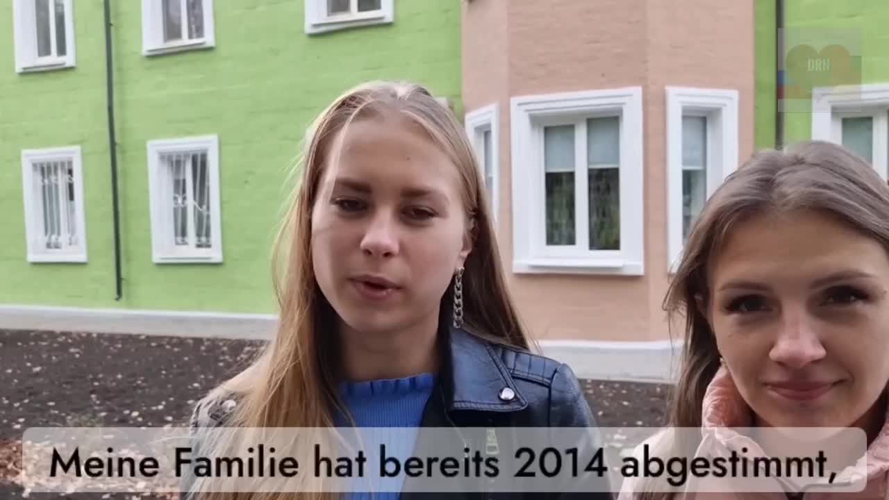 ❗️Alina im Gespräch mit jungen Donezkerinnen