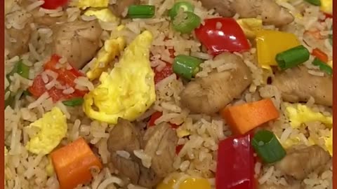 Chicken Fried Rice ASMR Cooking Adventure