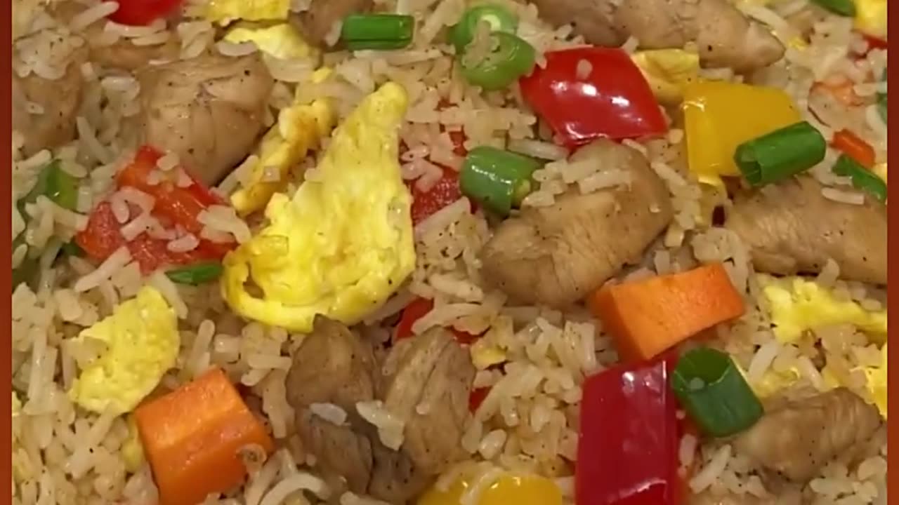 Chicken Fried Rice ASMR Cooking Adventure