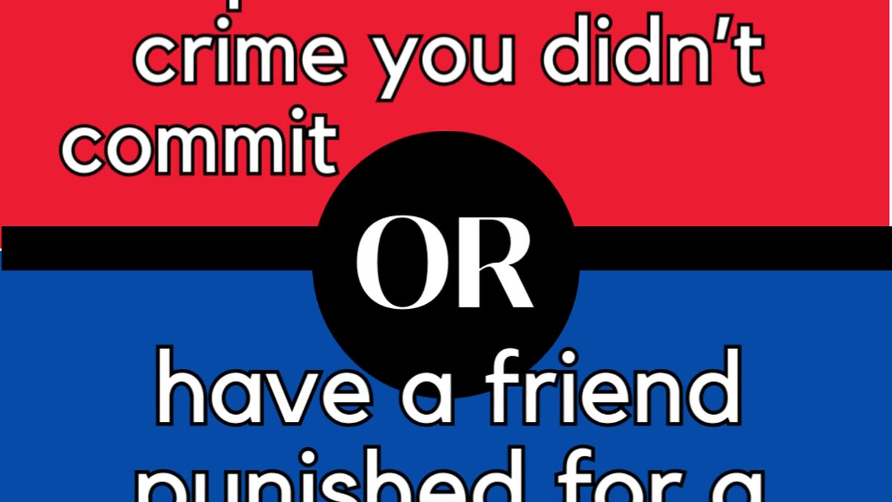 would you rather?