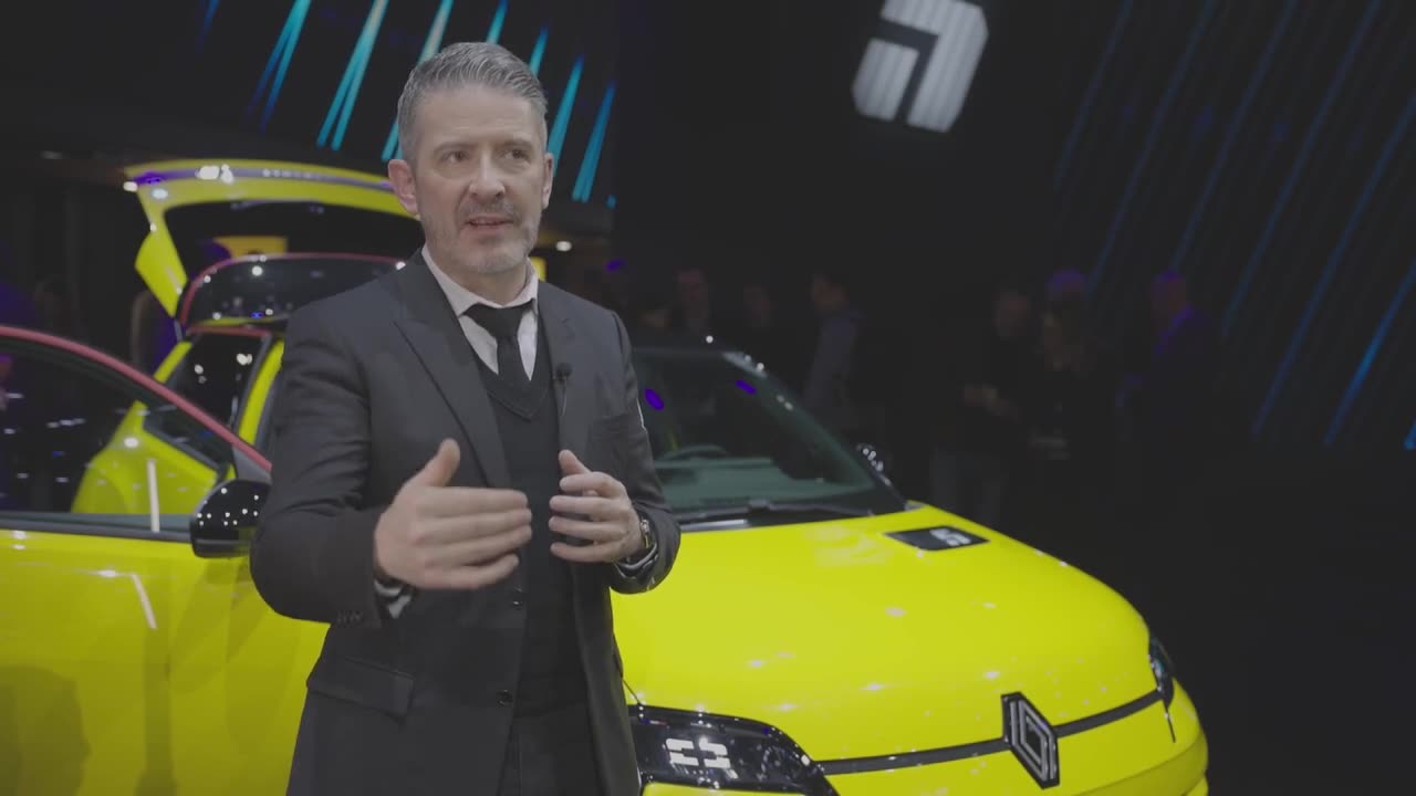 Geneva Motor Show 2024 - Interview with Giles Vidal, Chief Designer of Renault SA