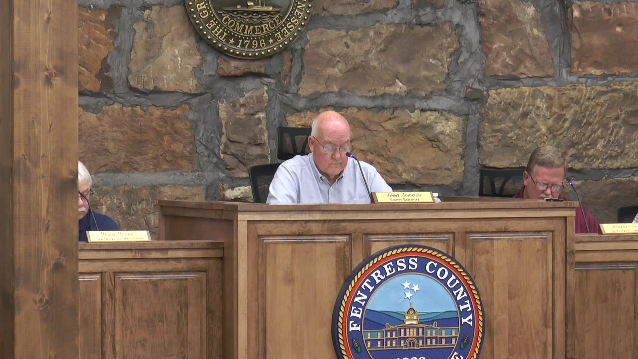 Fentress County Commission Meeting 5/20/24