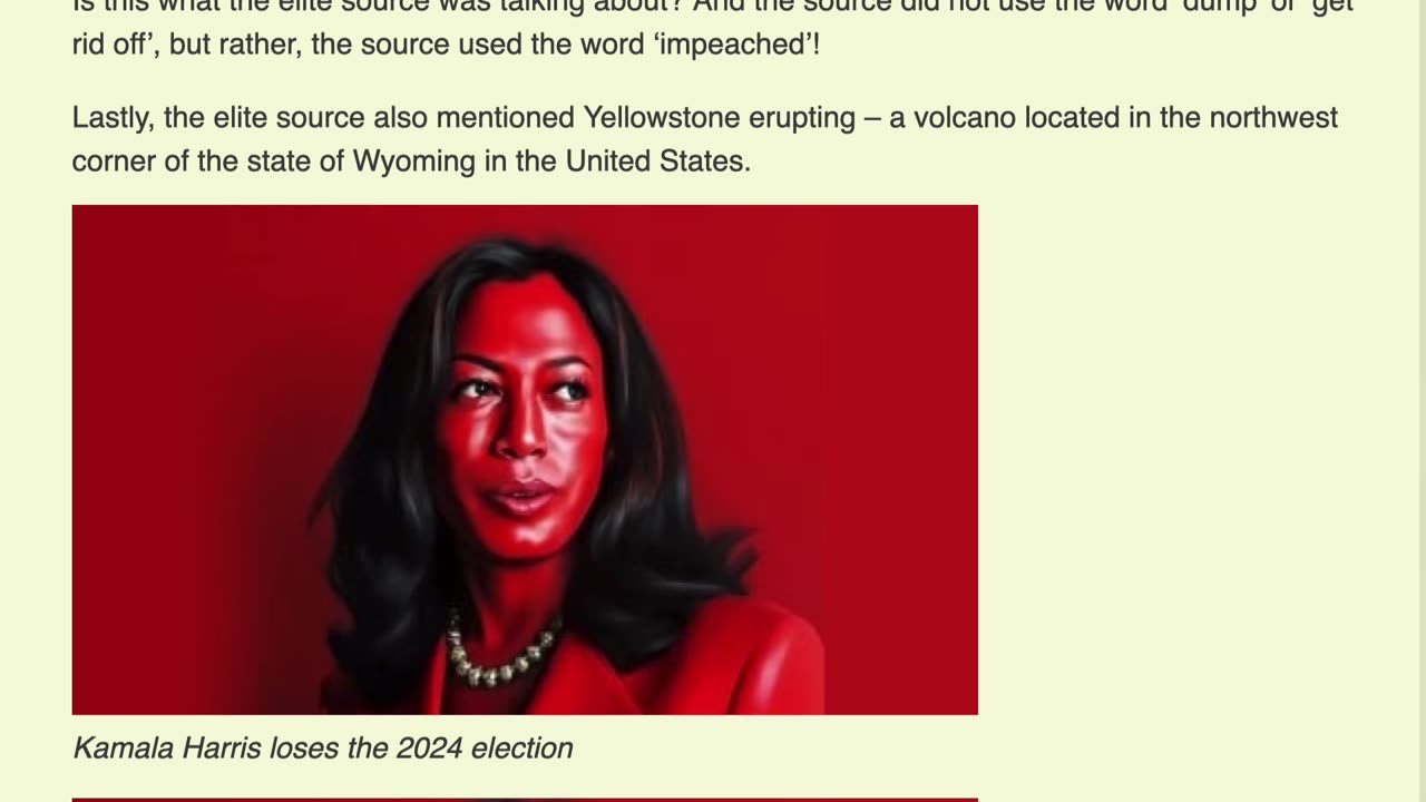 Shadow powers want to dump Kamala Harris - BattleForWorld